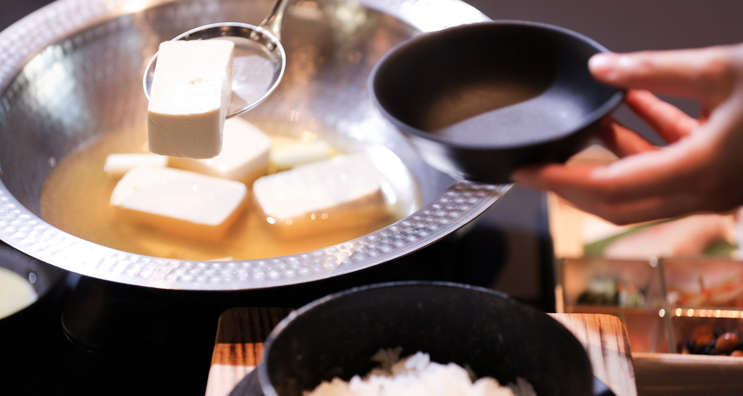 写真：湯豆腐和食(冬季2023/1/15より開始予定)
