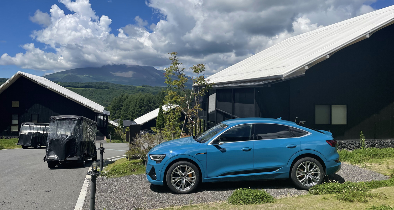 写真：ヴィラ横専用駐車スペース