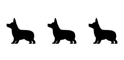 小・中型犬 20㎏未満:×3
