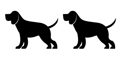 大型犬 20㎏以上:×2